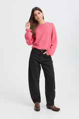 Pulz Jeans Dorit HW Jeans Barrel Leg - Espresso
