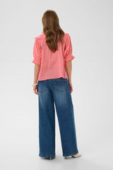 Culture Musso SS Blouse - Sugar Coral