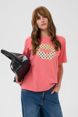 Culture Cilie Gith T-shirt - Sugar Coral