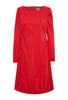 Culture Antoinett Dress - Fiery Red