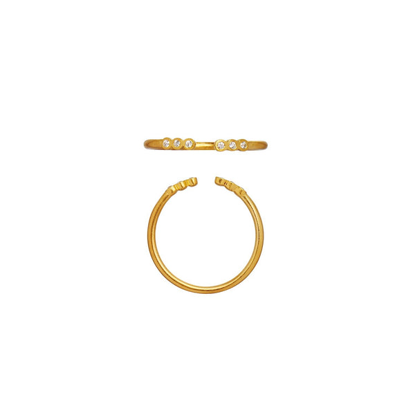 Stine a Open Six Dots Ring