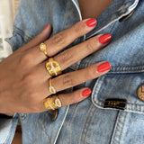 Stine A Miss Barbara Ring - gold