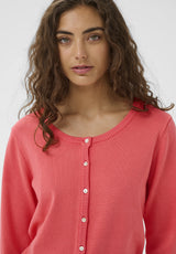 Culture Annemarie Knit Cardigan - Sugar Coral