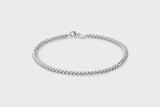 IX Studios Curb Bracelet - Silver