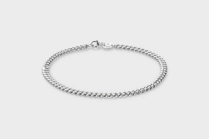 IX Studios Curb Bracelet - Silver