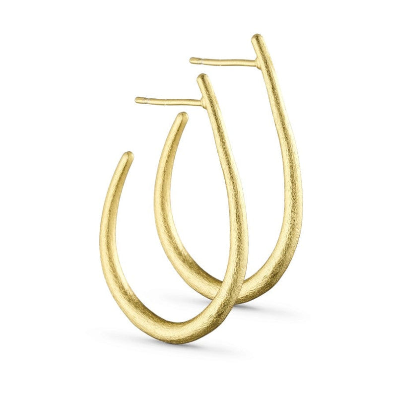Pure by Nat Dropshaped Earrings Gold - 45736