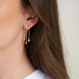 Pure By Nat Manon Chain Earring 45851 -Silver