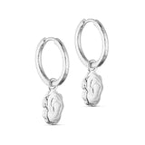 Pure By Nat Ester Hoops 45895 - Silver