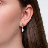 Pure By Nat Ellie Earrings 45920 - Smoky Quartz