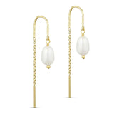 Pure By Nat Alba Chain Earrings 45958 - Gold
