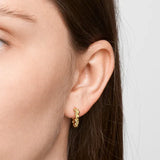 Pure By Nat Chloe Hoops W. Studs