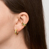 Pure By Nat Delilah Small Foil Hoops 45969 - Gold