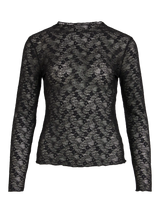 Vila Fay Funnel Neck L/S Top