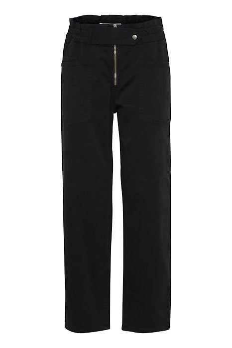 Pulz Bonnie HW Pant - Black Beauty