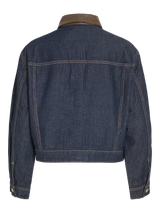 Vila Lova L/S Collar Denim Jacket