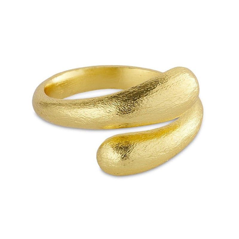 Pure By Nat Dråbeformet ring - Gold