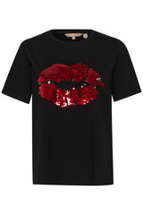 Culture Fora Gith T-shirt - Black Red