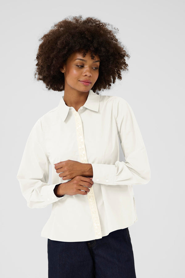 Culture Krista Shirt -  White