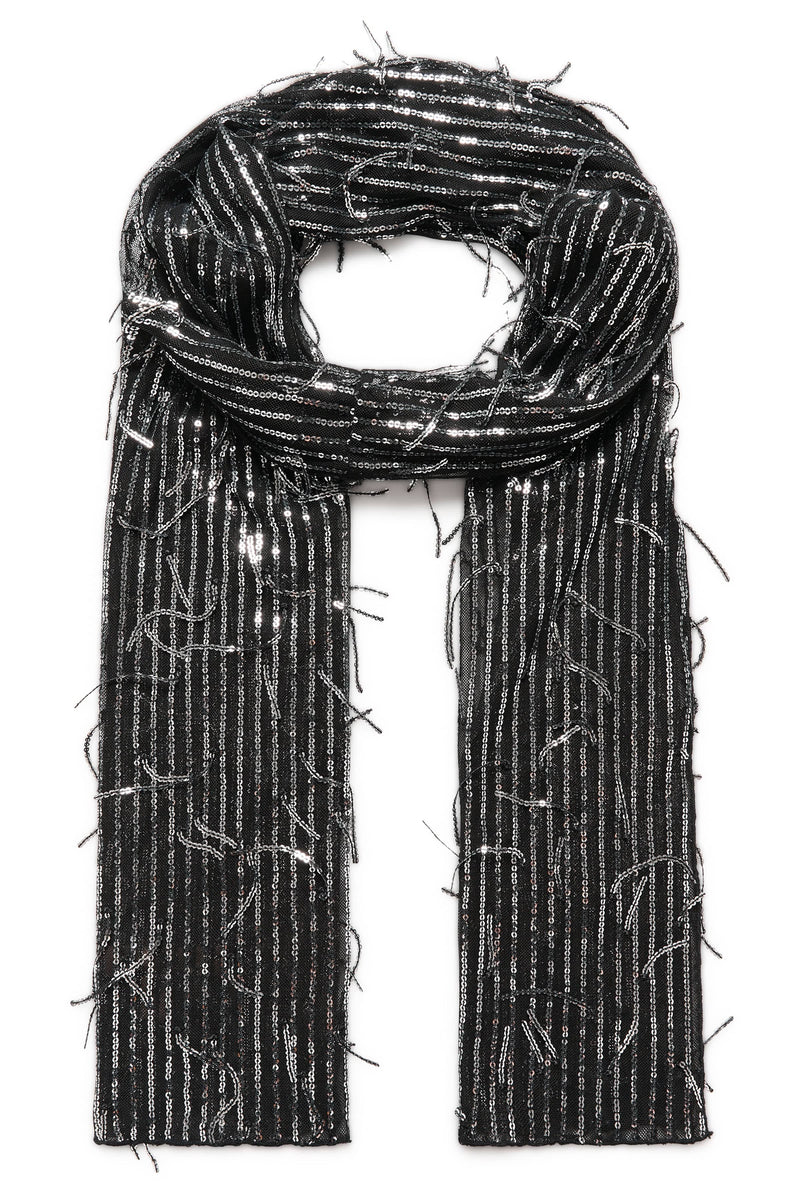 Culture Bling Scarf - Silver