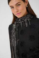 Culture Bling Scarf - Silver