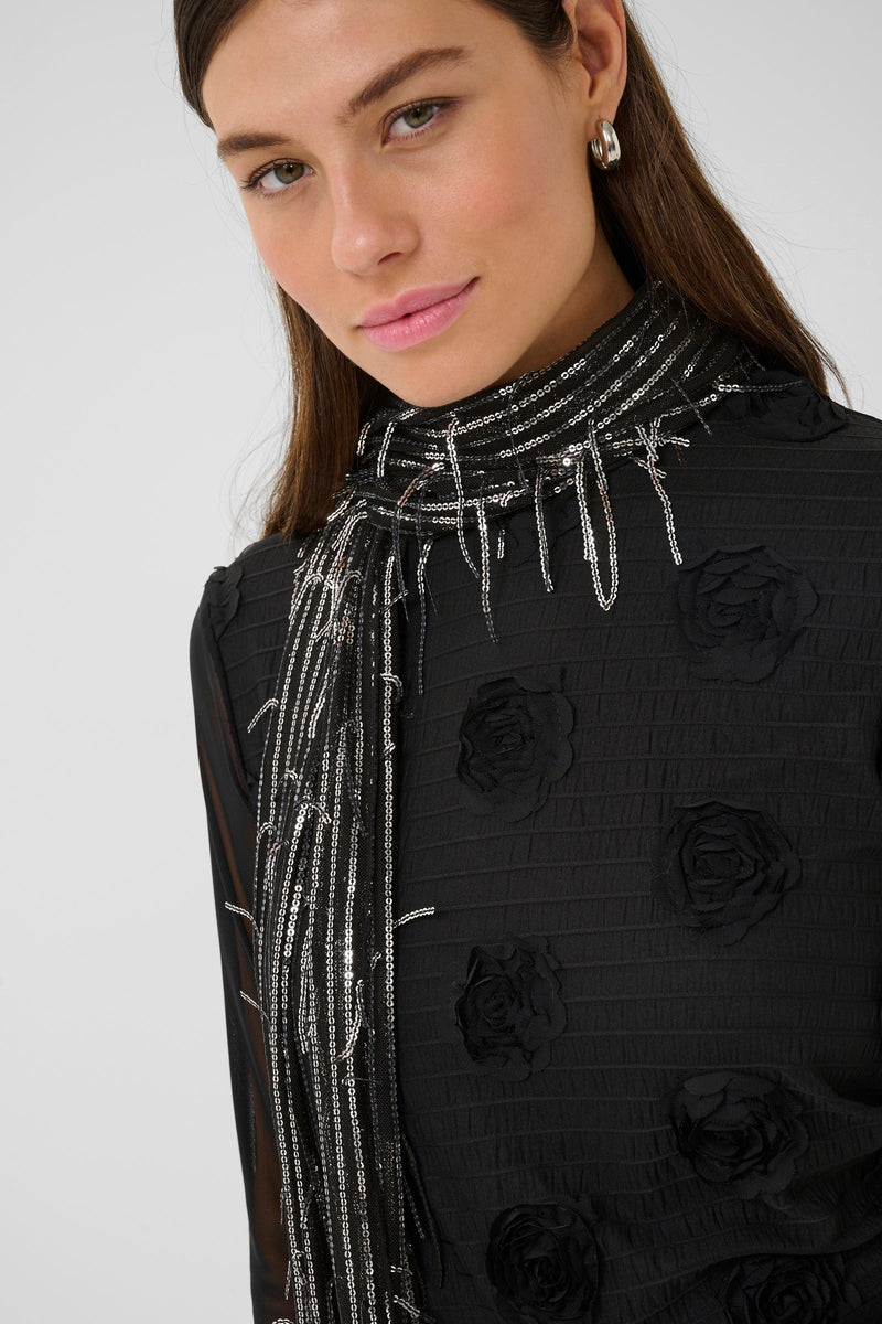 Culture Bling Scarf - Silver