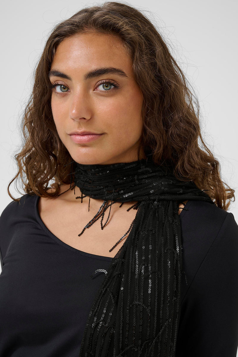 Culture Bling Scarf - Black