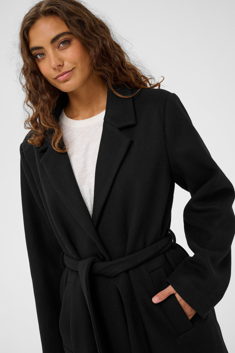 Culture Palona Coat - Black