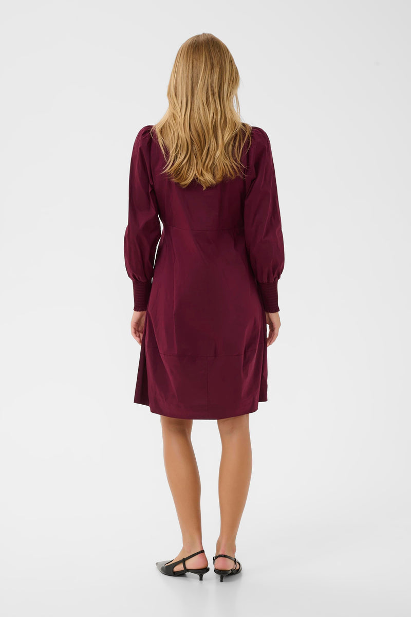 Culture Loretta Antoinett Dress - Zinfandel