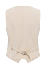 Culture Nalina Clara Waistcoat - Whitecap