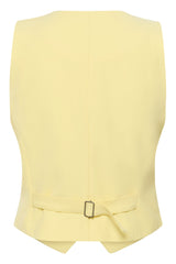 Culture Nalina Clara Waistcoat - Lemon Meringue