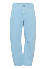 Culture Binnie Barrel Pants - Powder Blue