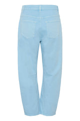 Culture Binnie Barrel Pants - Powder Blue