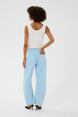 Culture Binnie Barrel Pants - Powder Blue
