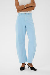 Culture Binnie Barrel Pants - Powder Blue