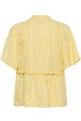 Culture Jalia Blouse - Lemon Meringue