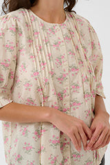 Culture Peonie Olena Shirt - Whitecap/Pink