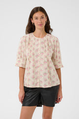 Culture Peonie Olena Shirt - Whitecap/Pink