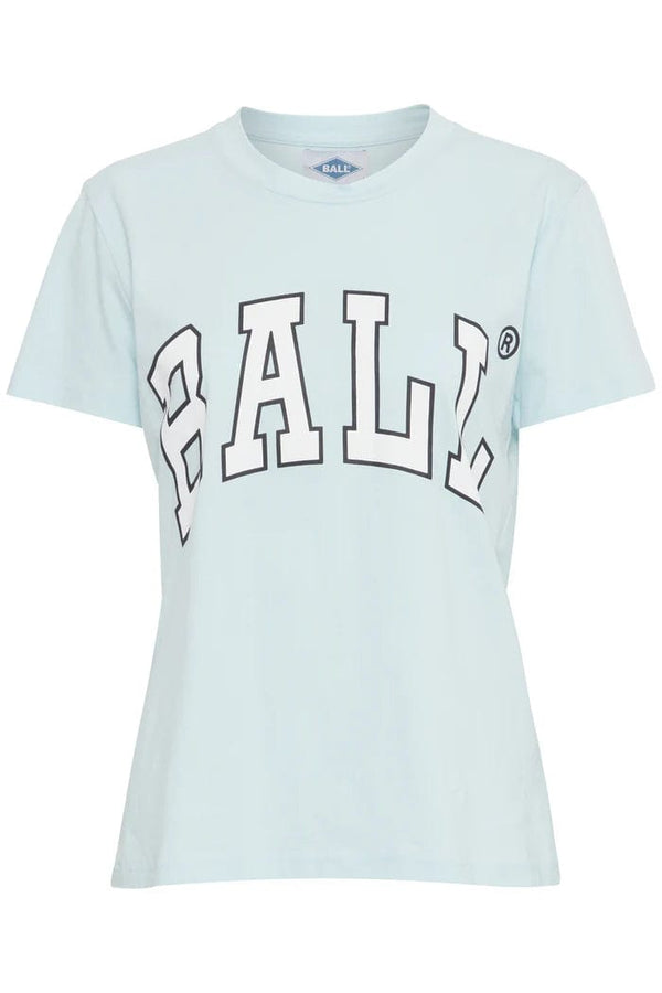 Ball David Womens t-shirt - Creamy Blue