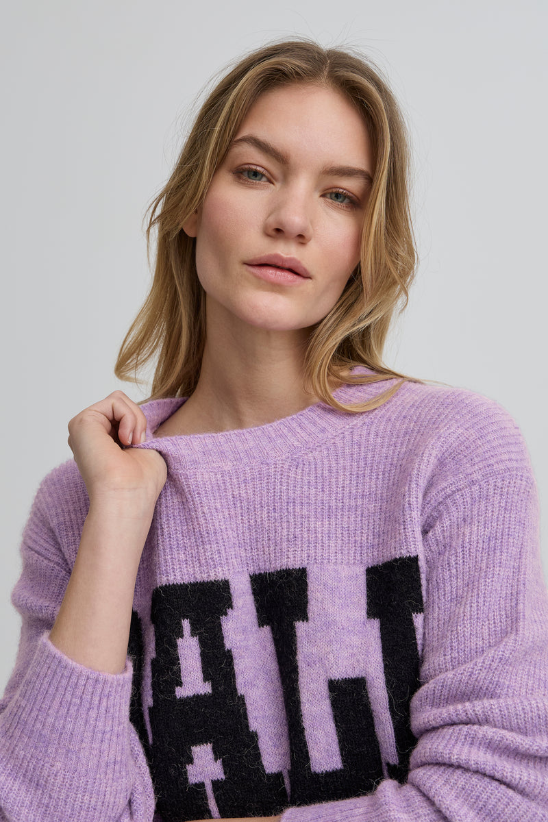 Ball Stacy Pullover - Purple Rose