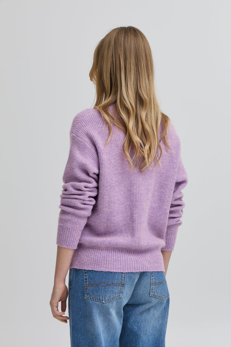 Ball Stacy Pullover - Purple Rose