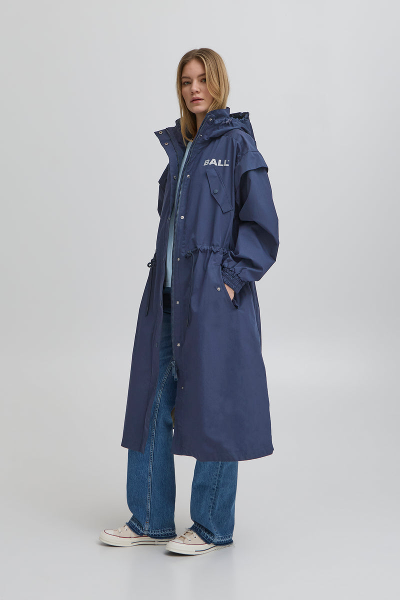 Ball Pioggia Coat - Seaborne