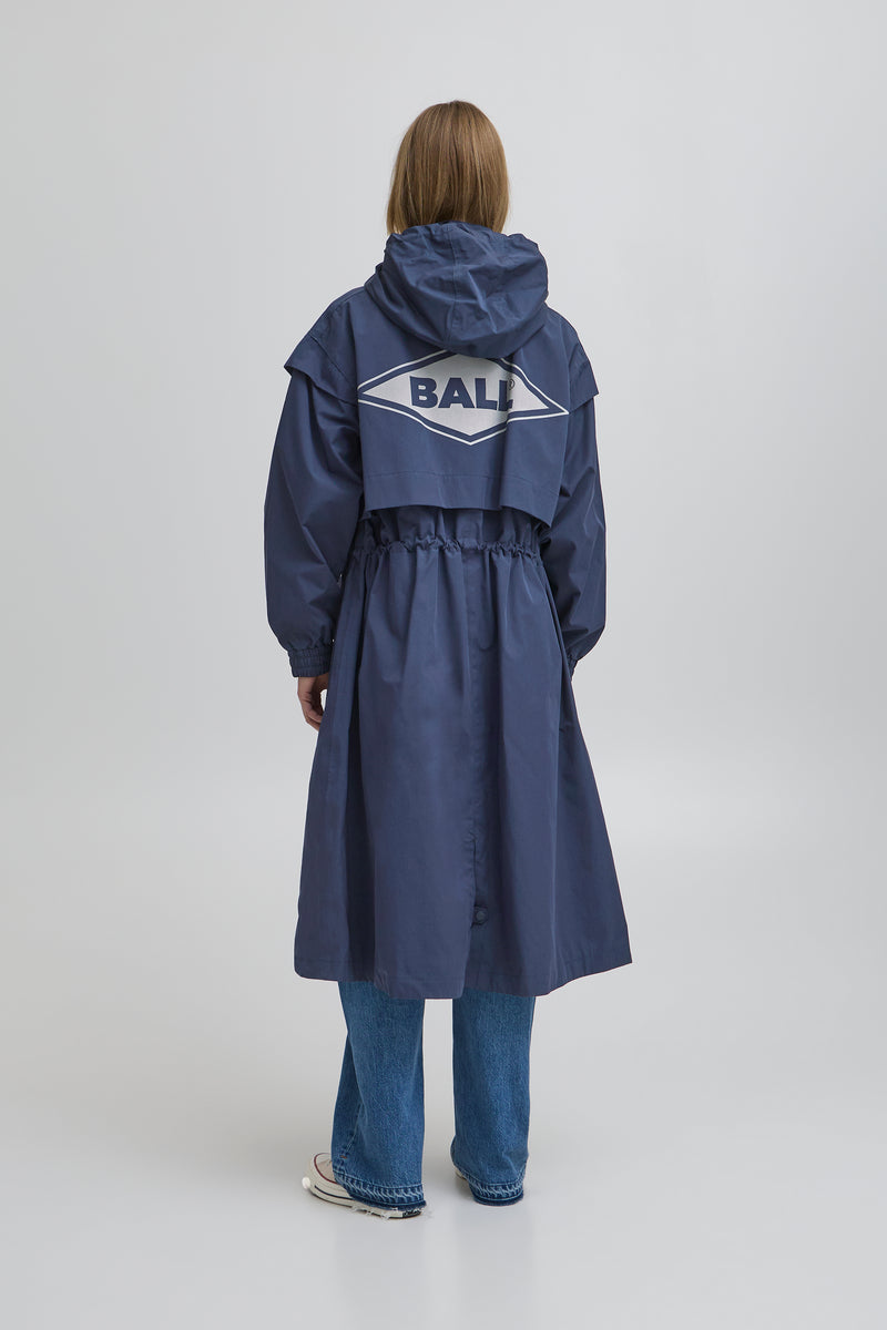 Ball Pioggia Coat - Seaborne