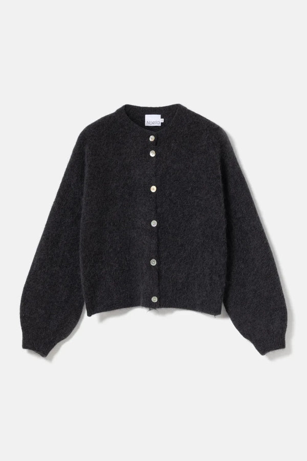 Noella Kea Knit Cardigan - Dark Grey