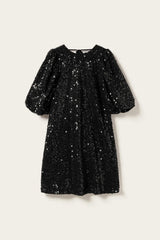 Noella Pastis Short Dress - Black