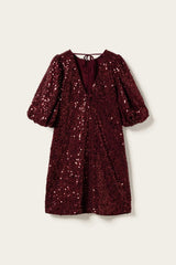 Noella Pastis Short Dress - Winetasting
