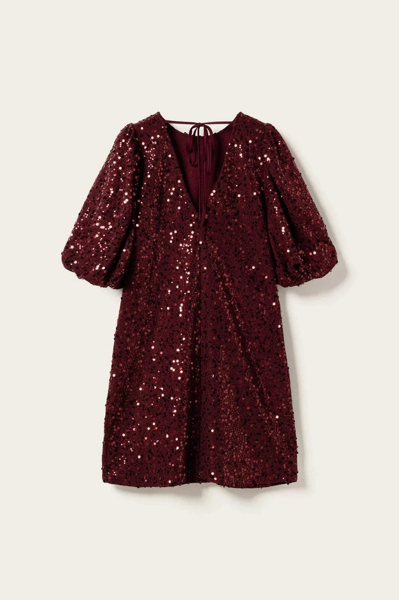 Noella Pastis Short Dress - Winetasting
