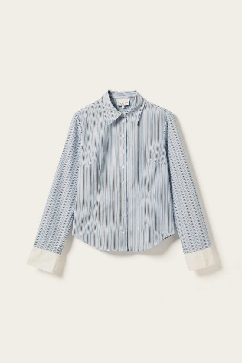 Noella Loyce Shirt - Blue stripe