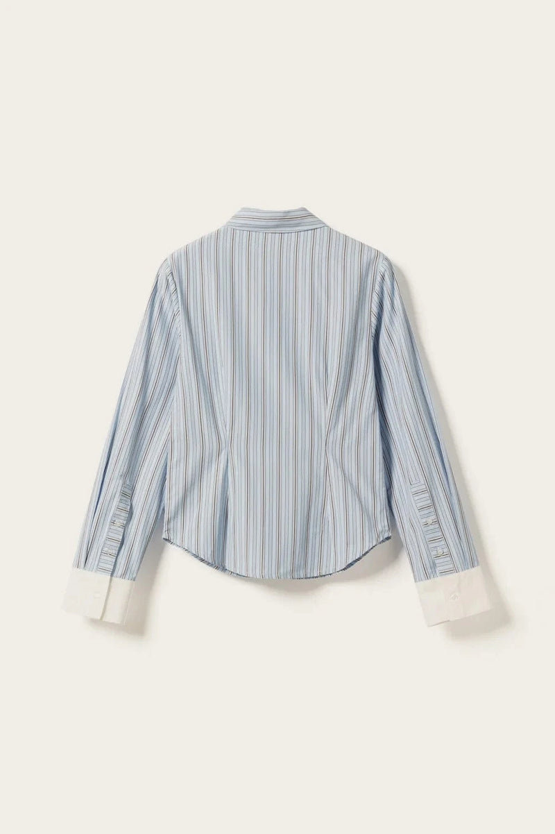 Noella Loyce Shirt - Blue stripe