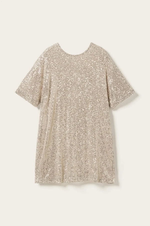 Noella Lora Dress - Silvur