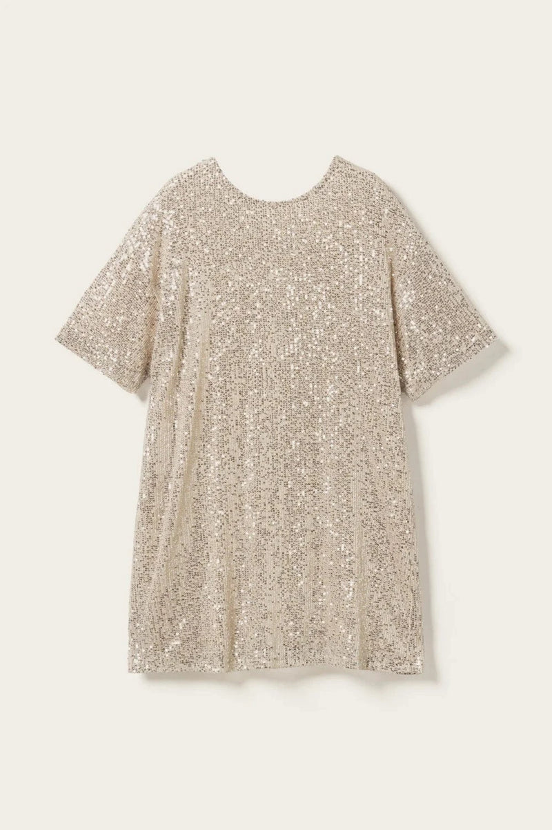 Noella Lora Dress - Silvur